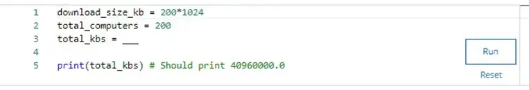 there are 200 remote computers that must download 200 MB (megabytes) of updates each month - Question
