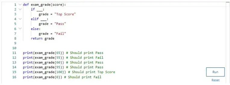 Students in a class receive their grades as Pass/Fail - Question